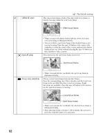 Предварительный просмотр 52 страницы Sony Alpha 100 User'S Manual / Troubleshooting