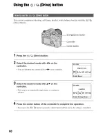 Предварительный просмотр 60 страницы Sony Alpha 100 User'S Manual / Troubleshooting