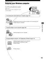 Предварительный просмотр 105 страницы Sony Alpha 100 User'S Manual / Troubleshooting