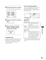 Предварительный просмотр 125 страницы Sony Alpha 100 User'S Manual / Troubleshooting