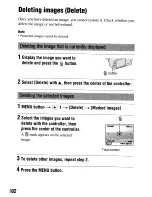 Предварительный просмотр 102 страницы Sony alpha 200 Instruction Manual