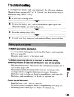 Предварительный просмотр 143 страницы Sony alpha 200 Instruction Manual