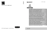 Sony Alpha 5000 Instruction Manual предпросмотр