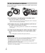 Предварительный просмотр 216 страницы Sony Alpha 5000 Instruction Manual