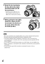 Предварительный просмотр 30 страницы Sony alpha 7 R IV Instruction Manual