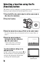 Предварительный просмотр 30 страницы Sony Alpha 7RII Instruction Manual