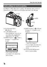 Preview for 74 page of Sony Alpha 7s Instruction Manual