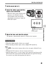 Preview for 81 page of Sony Alpha 99 Handbook