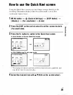 Предварительный просмотр 29 страницы Sony Alpha A7s2 Instruction Manual