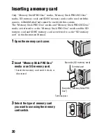 Preview for 20 page of Sony Alpha DSLR-A290 Instruction Manual