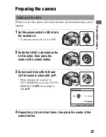 Preview for 23 page of Sony Alpha DSLR-A290 Instruction Manual