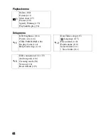 Preview for 44 page of Sony Alpha DSLR-A290 Instruction Manual