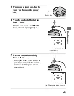 Preview for 49 page of Sony Alpha DSLR-A290 Instruction Manual