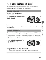 Preview for 89 page of Sony Alpha DSLR-A290 Instruction Manual