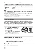 Preview for 90 page of Sony Alpha DSLR-A290 Instruction Manual