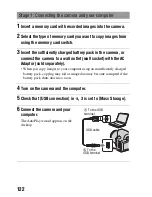 Preview for 122 page of Sony Alpha DSLR-A290 Instruction Manual