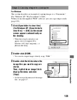 Preview for 123 page of Sony Alpha DSLR-A290 Instruction Manual