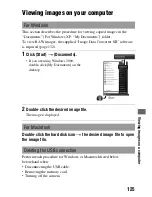 Preview for 125 page of Sony Alpha DSLR-A290 Instruction Manual