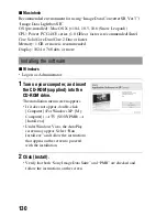 Preview for 130 page of Sony Alpha DSLR-A290 Instruction Manual