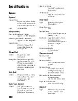 Preview for 140 page of Sony Alpha DSLR-A290 Instruction Manual