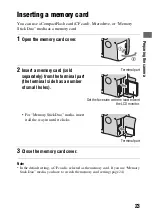 Предварительный просмотр 23 страницы Sony Alpha DSLR-A850 Instruction Manual