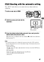 Предварительный просмотр 47 страницы Sony Alpha DSLR-A850 Instruction Manual