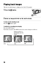 Предварительный просмотр 90 страницы Sony Alpha DSLR-A850 Instruction Manual