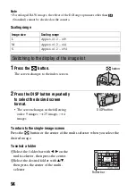 Предварительный просмотр 94 страницы Sony Alpha DSLR-A850 Instruction Manual