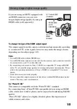 Предварительный просмотр 101 страницы Sony Alpha DSLR-A850 Instruction Manual