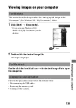 Предварительный просмотр 139 страницы Sony Alpha DSLR-A850 Instruction Manual