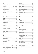 Предварительный просмотр 170 страницы Sony Alpha DSLR-A850 Instruction Manual