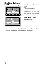 Предварительный просмотр 12 страницы Sony Alpha HVL-MT24AM Operating Instructions Manual