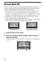 Предварительный просмотр 32 страницы Sony Alpha HVL-MT24AM Operating Instructions Manual