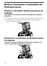 Предварительный просмотр 72 страницы Sony Alpha HVL-MT24AM Operating Instructions Manual