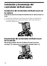 Предварительный просмотр 130 страницы Sony Alpha HVL-MT24AM Operating Instructions Manual