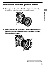 Предварительный просмотр 131 страницы Sony Alpha HVL-MT24AM Operating Instructions Manual