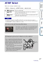 Предварительный просмотр 65 страницы Sony alpha ILCE-3000 Handbook