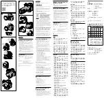 Preview for 2 page of Sony Alpha LA-EA4 Operating Instructions