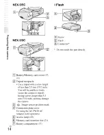 Предварительный просмотр 14 страницы Sony Alpha NEX-3 Instruction Manual