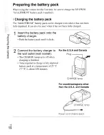 Предварительный просмотр 16 страницы Sony Alpha NEX-3 Instruction Manual