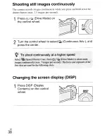 Предварительный просмотр 38 страницы Sony Alpha NEX-3 Instruction Manual