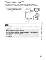 Предварительный просмотр 49 страницы Sony Alpha NEX-3 Instruction Manual