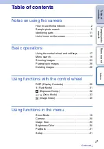 Предварительный просмотр 86 страницы Sony Alpha NEX-3 Instruction Manual