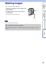 Предварительный просмотр 111 страницы Sony Alpha NEX-3 Instruction Manual