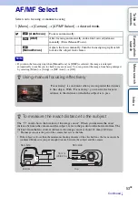 Предварительный просмотр 136 страницы Sony Alpha NEX-3 Instruction Manual