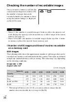 Предварительный просмотр 36 страницы Sony Alpha NEX-3NY Instruction & Operation Manual