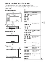 Предварительный просмотр 39 страницы Sony Alpha NEX-3NY Instruction & Operation Manual