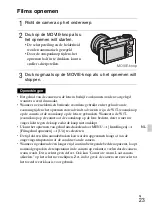 Предварительный просмотр 345 страницы Sony Alpha NEX-3NY Instruction & Operation Manual