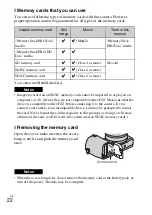 Предварительный просмотр 22 страницы Sony Alpha NEX-5R Instruction Manual