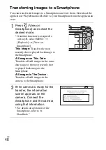 Предварительный просмотр 46 страницы Sony Alpha NEX-5R Instruction Manual